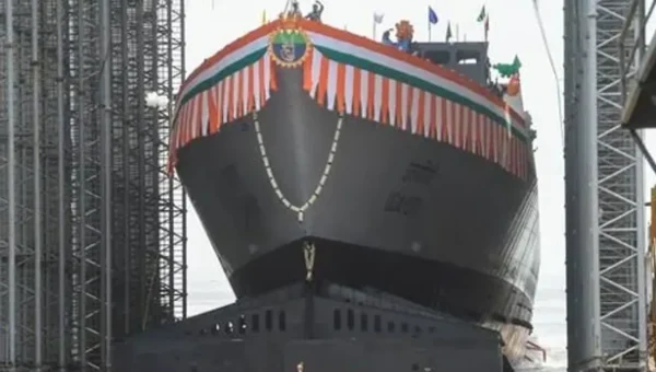 India launches two frontline made-in-India warships