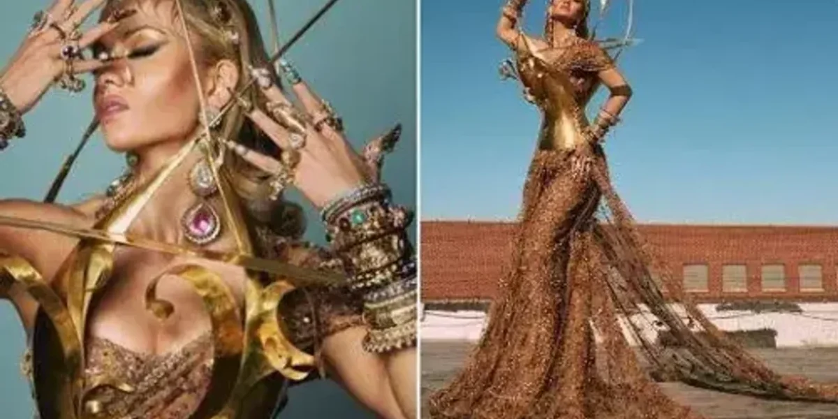 Natasha Poonawalla attends Met Gala 2022 in Sabyasachi sari