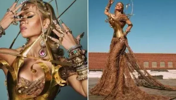 Natasha Poonawalla attends Met Gala 2022 in Sabyasachi sari