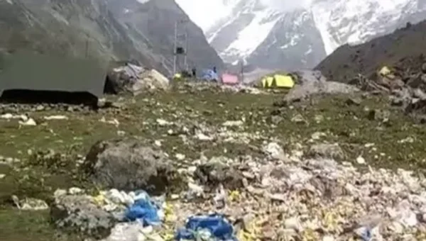 Netizens demand complete ban on plastic As Char Dham pilgrims turn Kedarnath into garbage dump