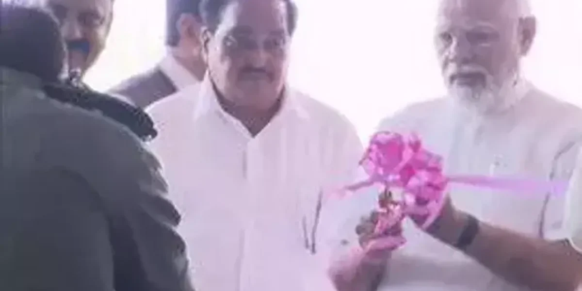 PM inaugurates newly-built Matushri K.D.P. Multispecialty Hospital at Atkot in Gujarat