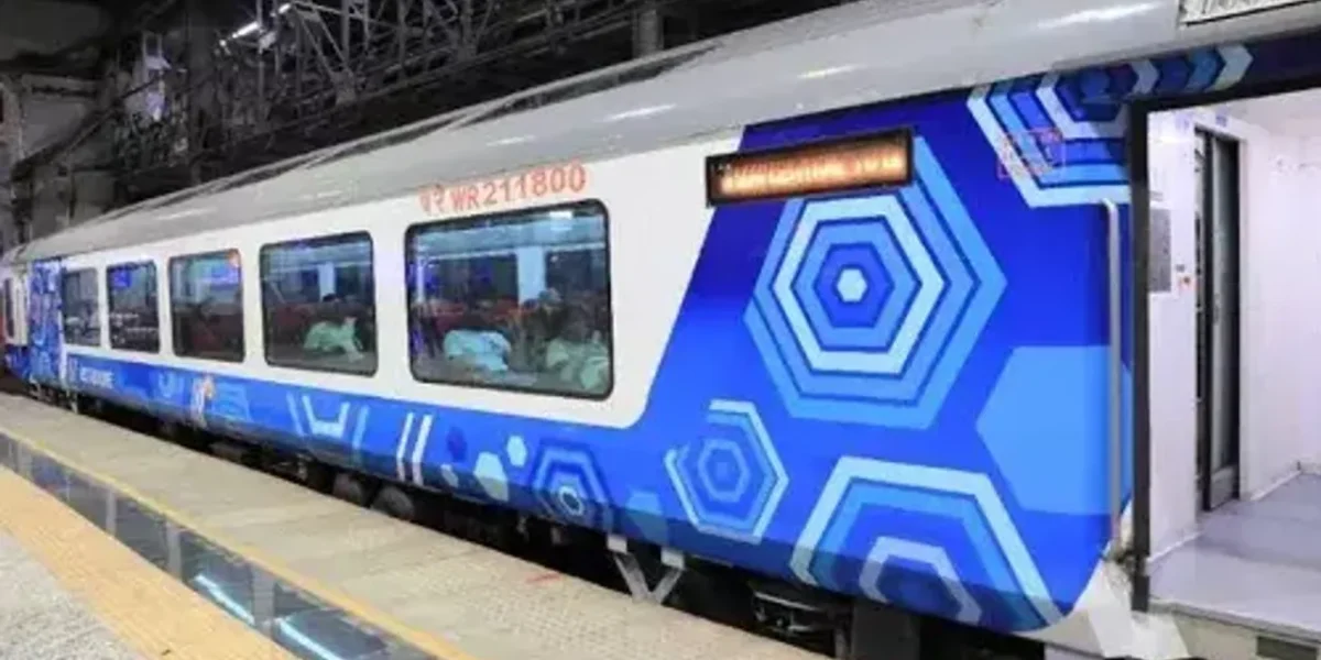 Permanent augmentation of two vista dome coaches in Mumbai Central- Gandhinagar Shatabadi Express