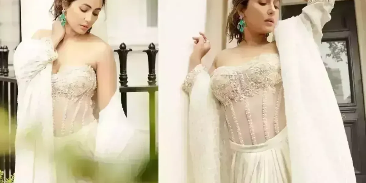 Hina Khan’s outfit for UK Asian Film Festival costs ₹1 lakh