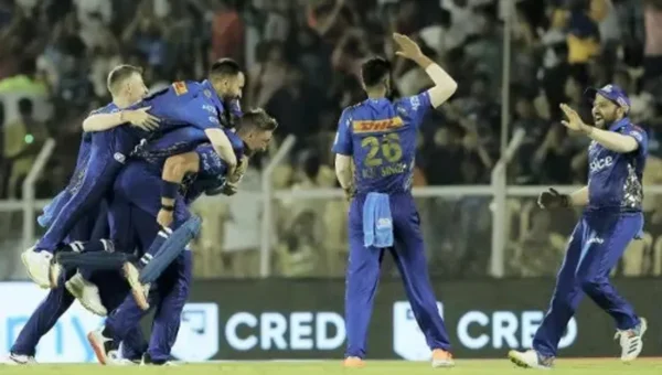 IPL 2022: Mumbai Indians beat Gujarat Titans by 5 runs in last over thriller