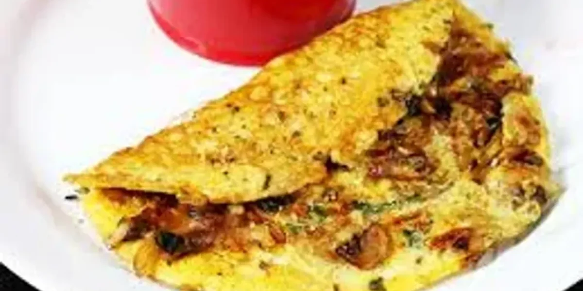 Cheese and Mushroom Omelette Recipe