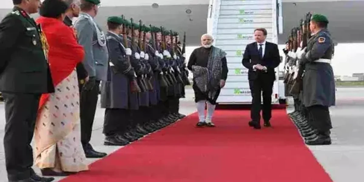 PM Modi arrives in Berlin on first leg of official visit to three European Countries