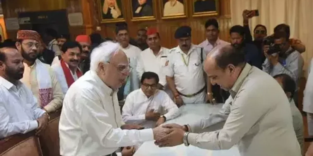 Kapil Sibal quits congress, files nomination for Rajya Sabha elections as SP candidate