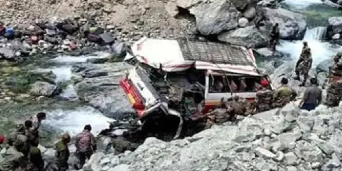 7 Army soldiers killed as their vehicle falls into Shyok river in Ladakh