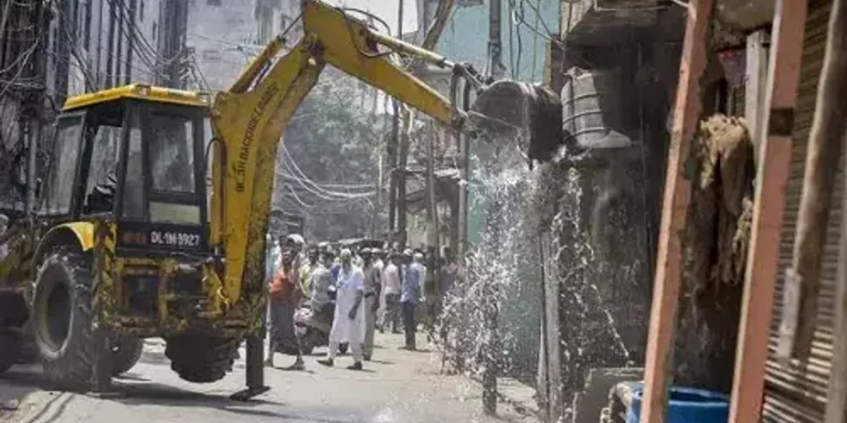 Shaheen Bagh demolition drive Updates: SDMC begins demolition drive in Delhi’s Shaheen Bagh