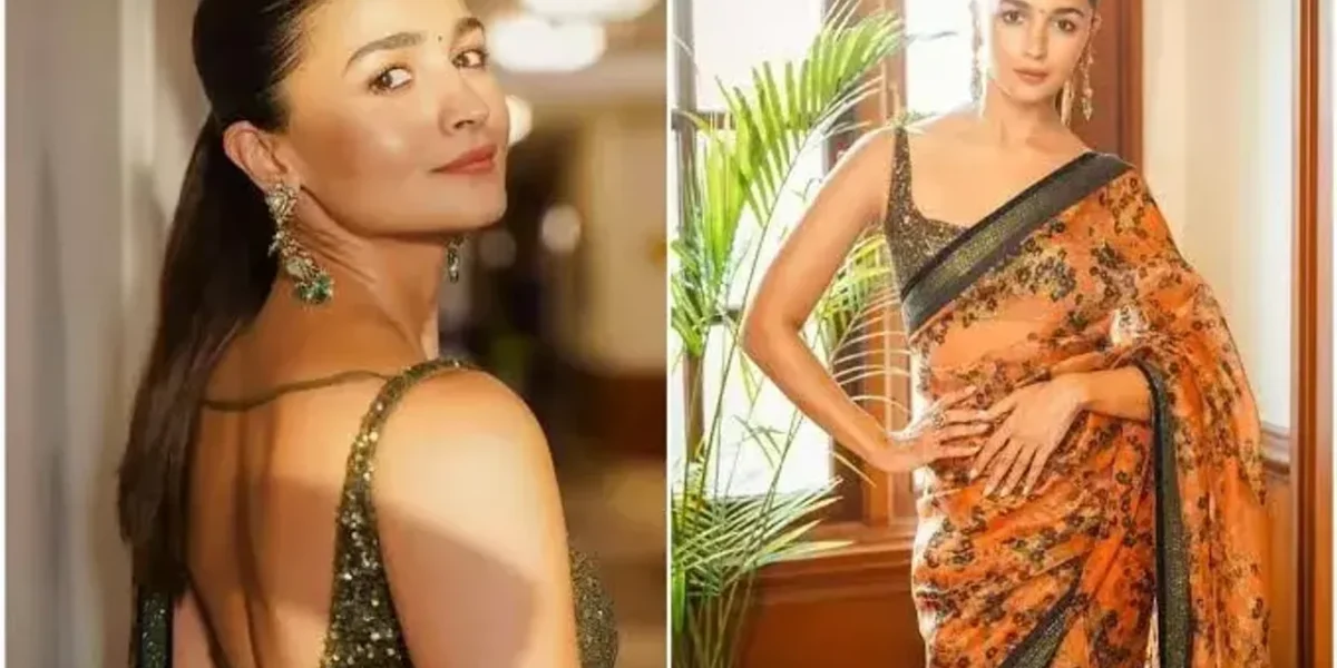 Alia Bhatt serves summer fashion inspiration in this stunning floral sari