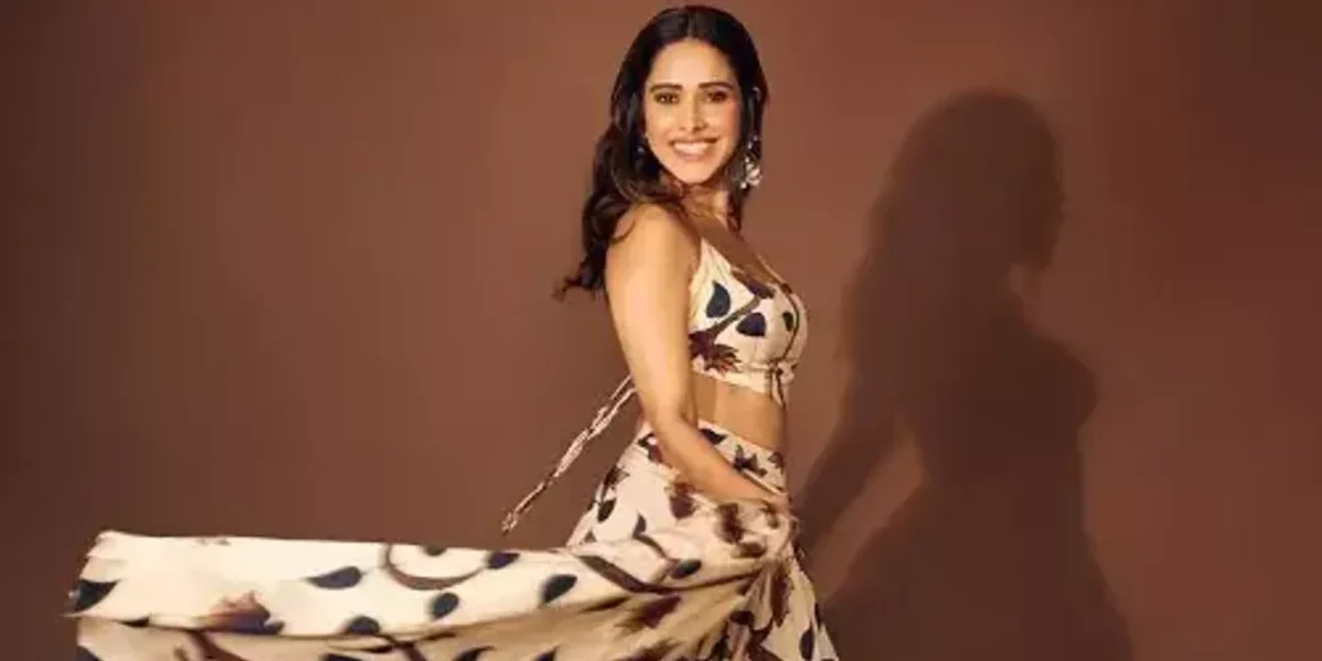 Nushrratt Bharuccha plays with prints and colours for ‘Janhit Mein Jaari’ promotions