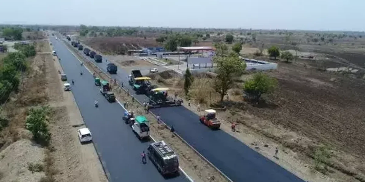 NHAI creates Guinness World Record by continuously laying 75 km of bituminous lane on NH 53