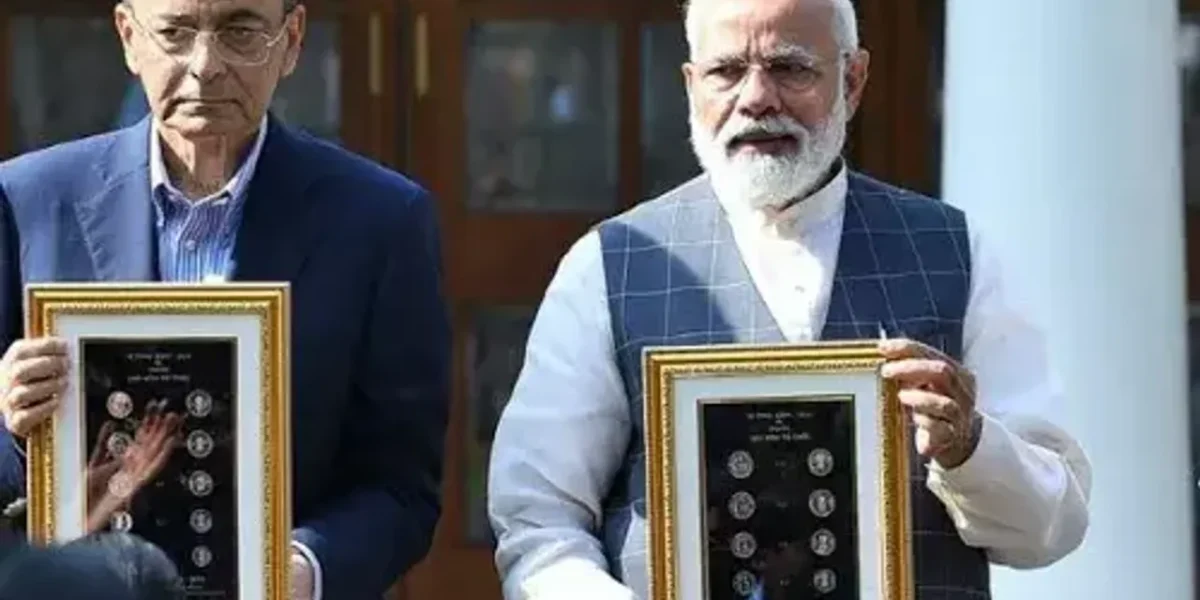 PM Modi launches new series of coins with AKAM design