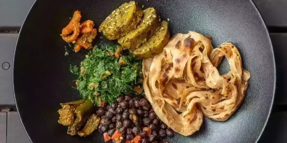 Moringa Subzi with Laccha Paratha Recipe