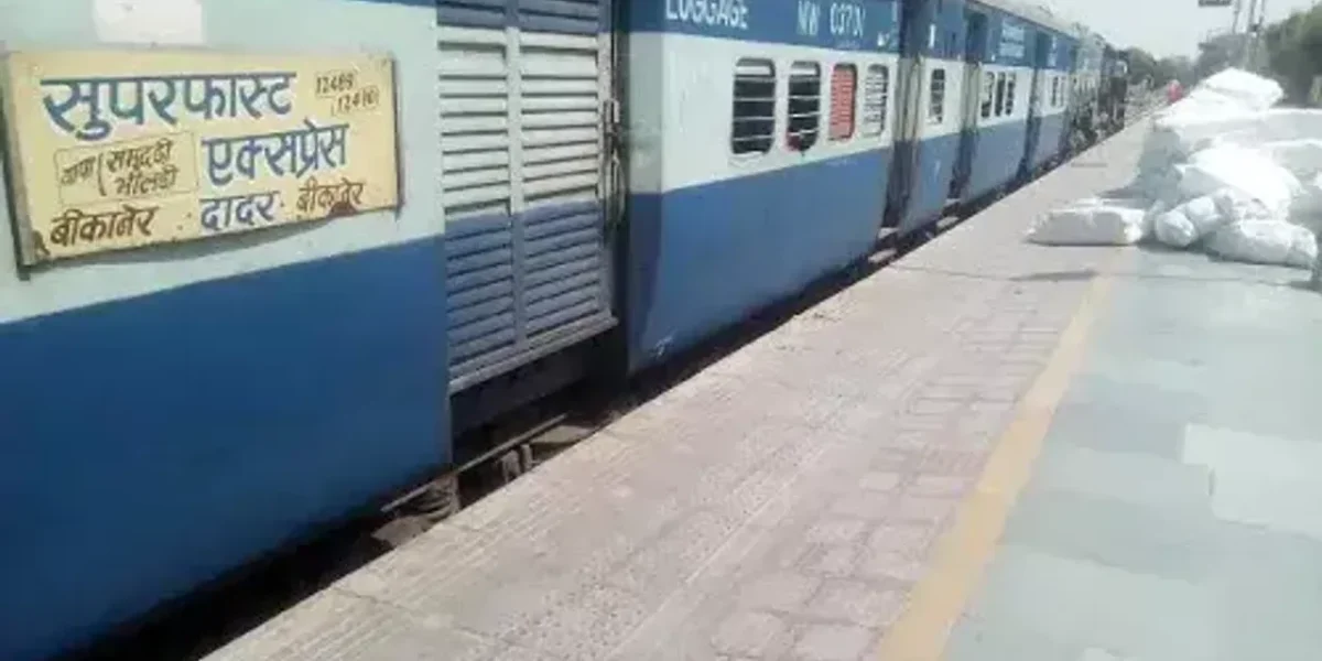 WR provides additional stoppage to train no. 12490/12489 Dadar – Bikaner Express Dhanera station