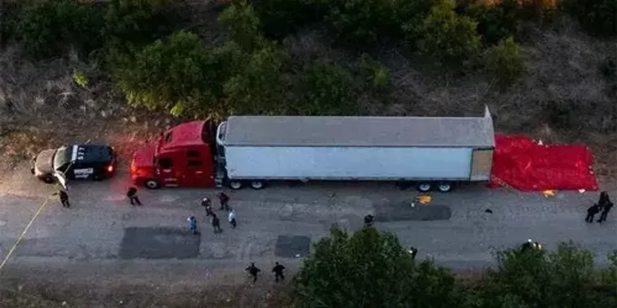 Over 40 found dead in truck outskirts of Texas