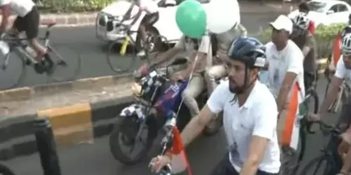 Sports Minister Anurag Singh Thakur launches nationwide programs on World Bicycle Day