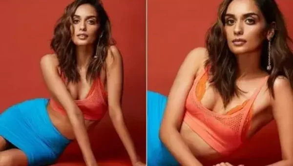 Manushi Chhillar slays casual fashion, decks up in bralette and pencil skirt