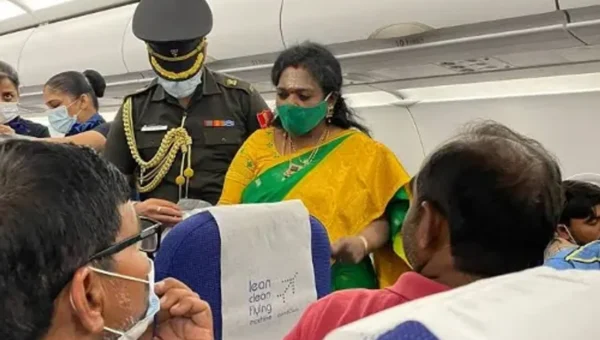 Telangana Governor comes to rescue of AP IPS officer onboard flight