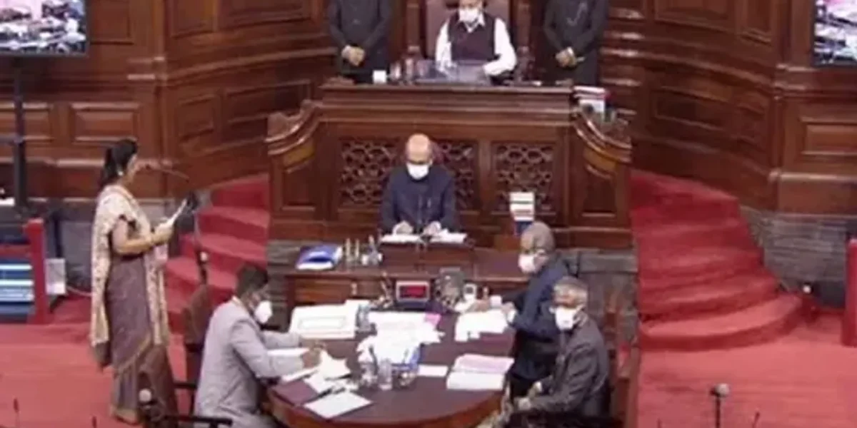 19 Rajya Sabha MPs suspended for this week for unruly behaviour in House