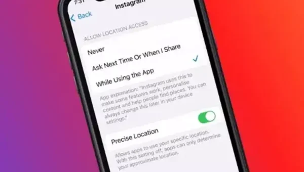 Instagram says precise location is never shared