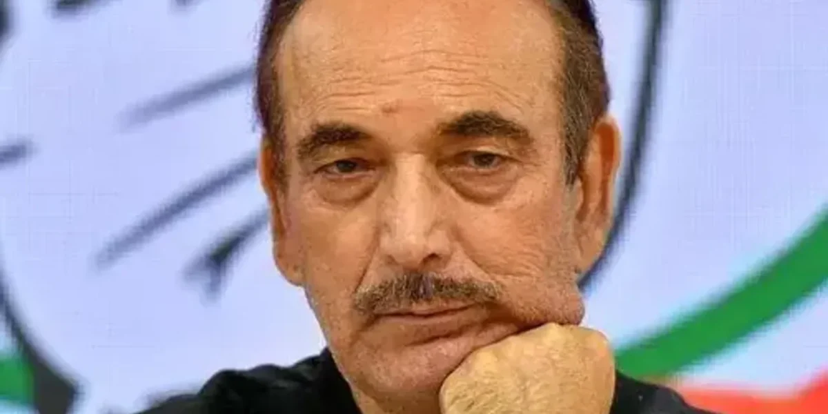 Ghulam Nabi Azad resigns from Congress, says election process ‘farce and sham’