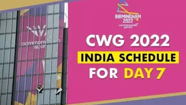 India’s schedule on day 7, CWG 2022, Birmingham