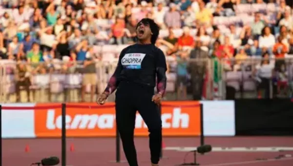 Neeraj Chopra back with a BANG! Throws 89.08m on return from injury to finish 1st at Lausanne Diamond League