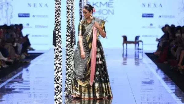 Tabu turns heads on the ramp at designer Gaurang Shah’s fashion show