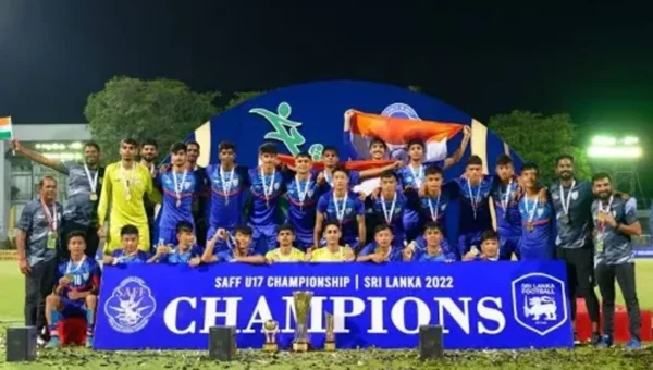 In Football, India beat Nepal 4-0 to clinch SAFF U-17 Championship Title in Colombo