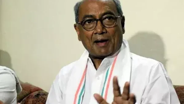 Digvijaya Singh out of Cong prez poll race