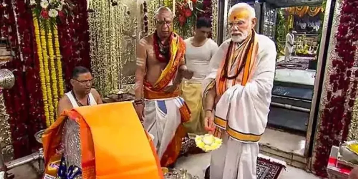 PM Modi inaugurates Mahakal Lok corridor Phase 1 in Ujjain