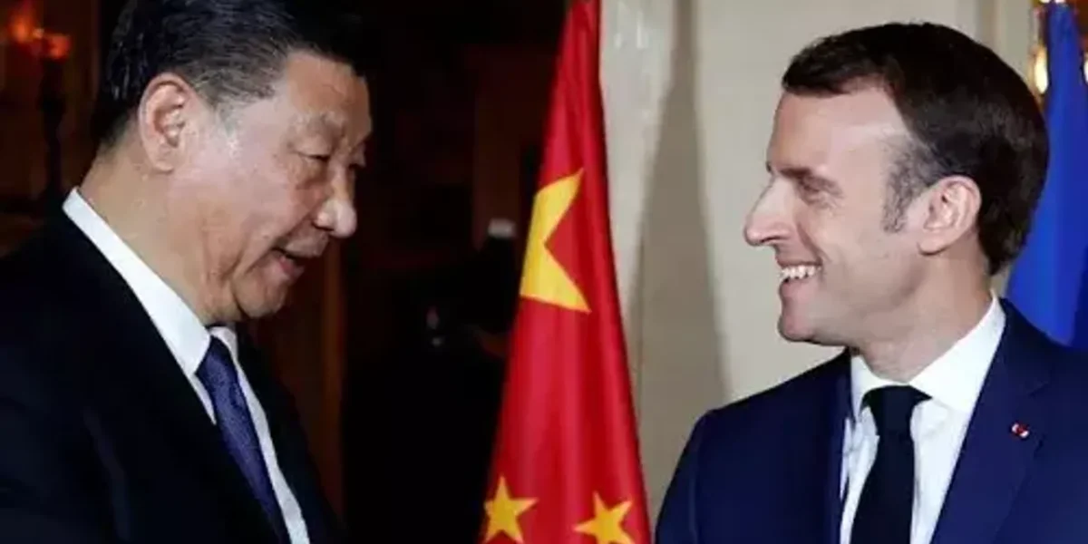 French President Macron spoils Emperor Xi’s coronation show