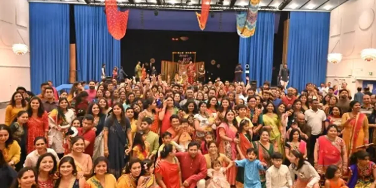 A 10-day Navratri program was organised for the first time across European soil