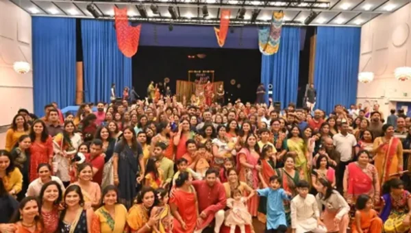 A 10-day Navratri program was organised for the first time across European soil