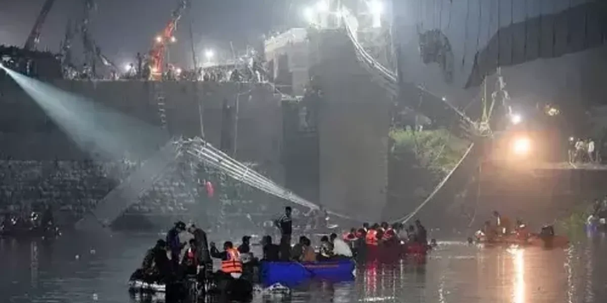 Morbi wants the jewel in its crown, the hanging bridge, rebuilt