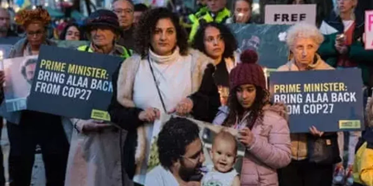 COP 27: British-Egyptian activist escalates hunger strike by refusing water