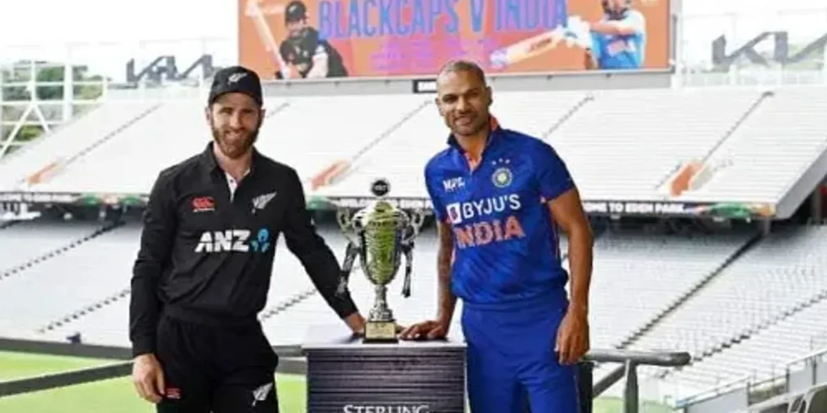First ODI match underway between India and New Zealand at Auckland