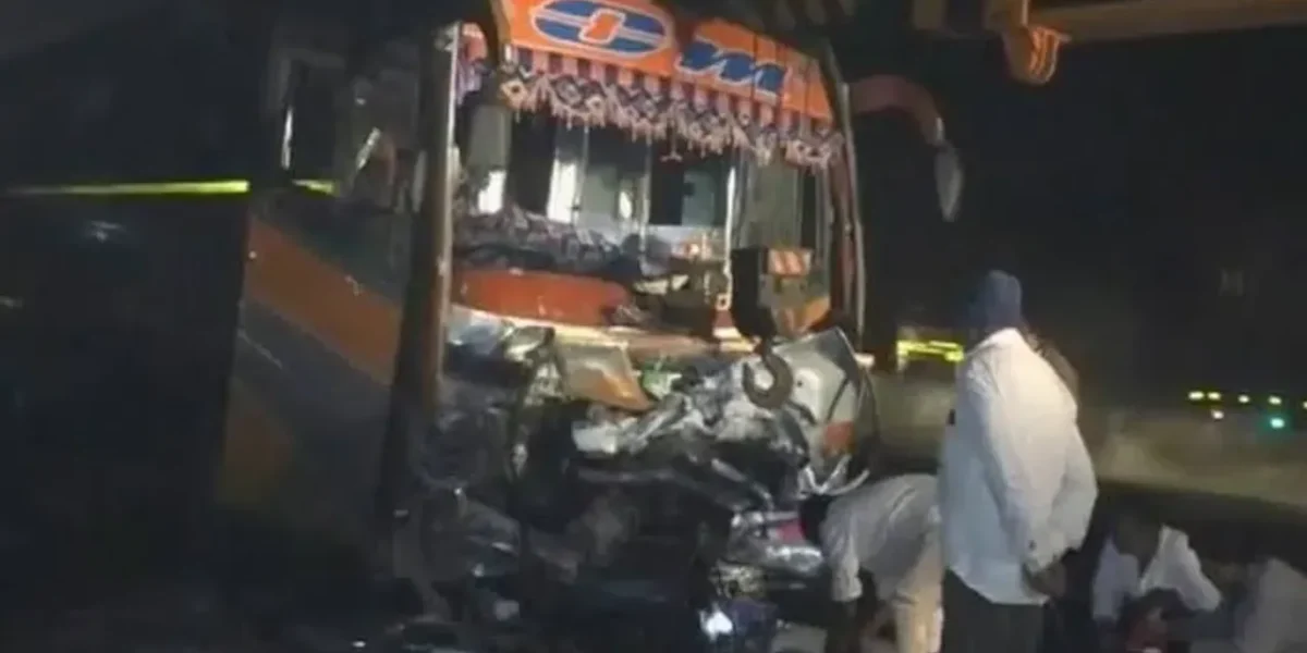 9 dead, several injured after bus crashes into car in Gujarat