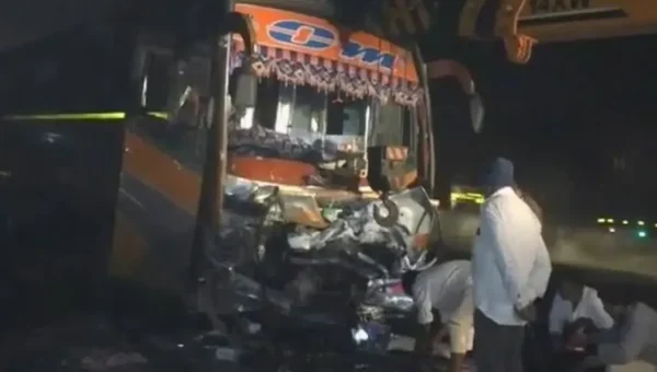 9 dead, several injured after bus crashes into car in Gujarat