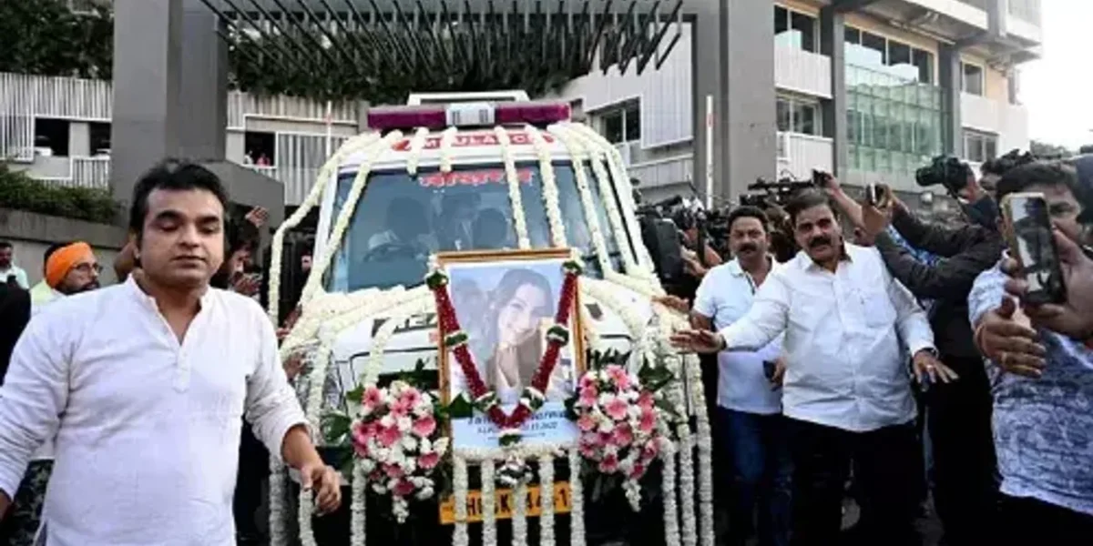 Actor Tunisha Sharma cremated in Mumbai