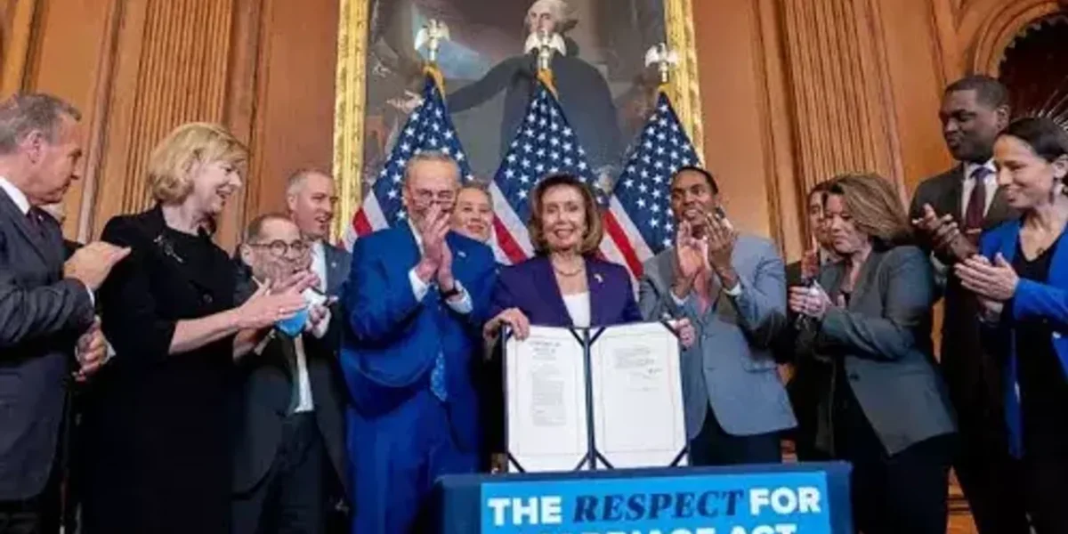 US House passes legislation protecting same-sex, interracial marriages