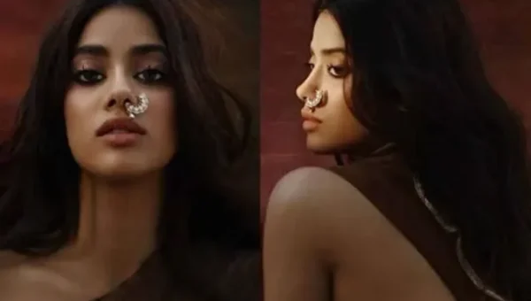 Janhvi Kapoor flaunts huge nose ring and saree in new photoshoot