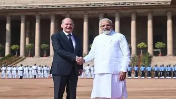 PM Modi & German Chancellor Olaf Scholz hold talks in New Delhi