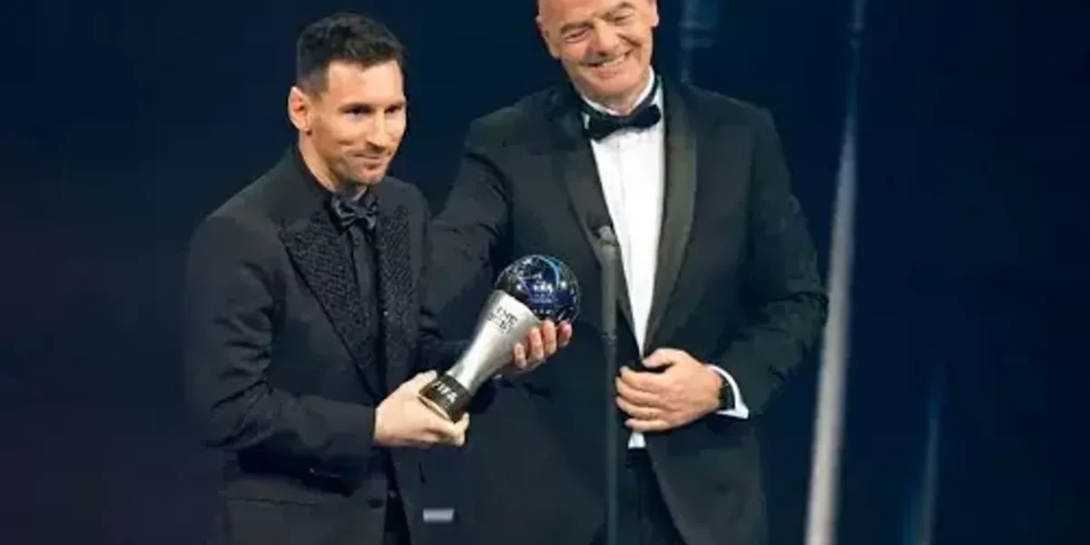 Argentina captain Lionel Messi bags best FIFA football player award