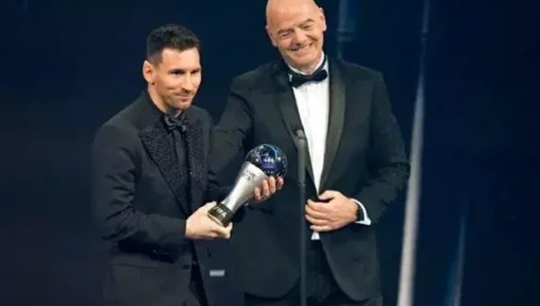 Argentina captain Lionel Messi bags best FIFA football player award