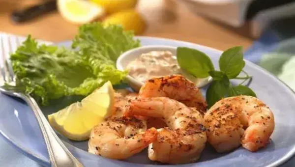 Prawn with Lemon Quiche Recipe