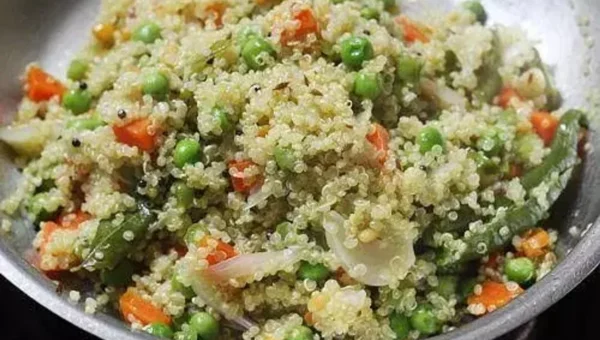 Quinoa Upma Recipe