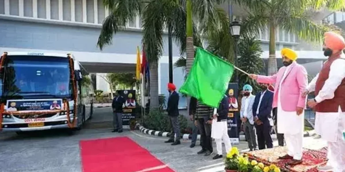 Punjab CM Mann flags off first batch of 36 govt school principals for Singapore visit