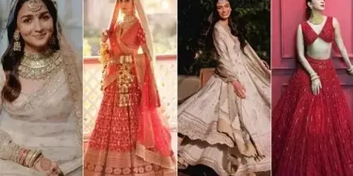 From modern anarkali to brassy lehengas: Top bridal wear trends for 2023